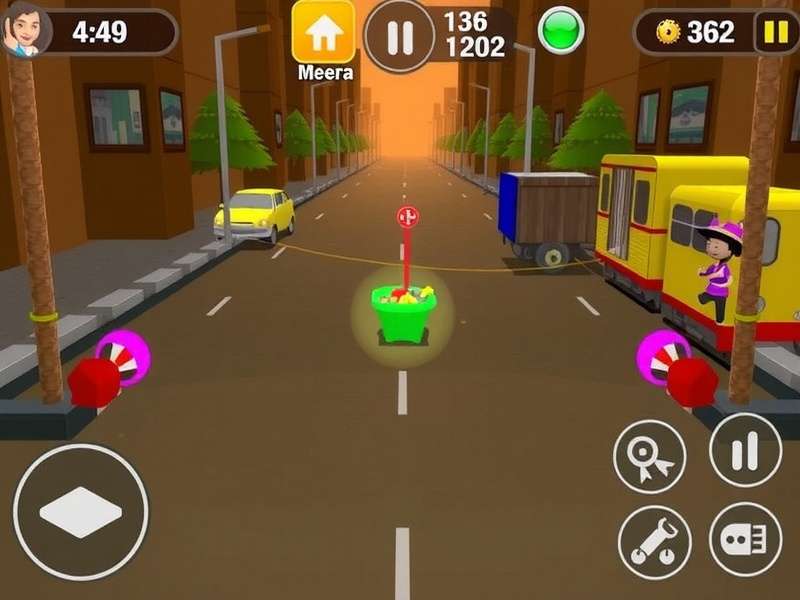 Mumbai Ball Quick Dash Gameplay Screenshot